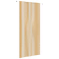 VidaXL Balkonscherm 120x240 cm oxford stof geel en wit