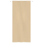 VidaXL Balkonscherm 120x240 cm oxford stof geel en wit