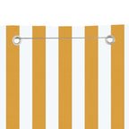 VidaXL Balkonscherm 120x240 cm oxford stof geel en wit