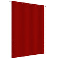 Vidaxl balkonscherm 160x240 cm oxford stof rood