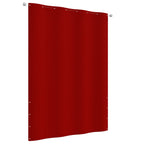 Vidaxl balkonscherm 160x240 cm oxford stof rood