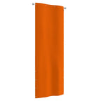 VidaXL Balkonscherm 80x240 cm oxford stof oranje