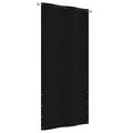 VidaXL Balkonscherm 100x240 cm oxford stof zwart