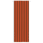 Vidaxl balkonscherm 80x240 cm oxford stof oranje en bruin