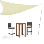 Vidaxl luifelstokken 2 st telescopisch 102-260 cm aluminium
