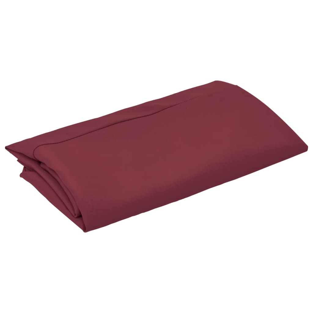 Vidaxl vervangingsdoek voor parasol 300 cm bordeauxrood