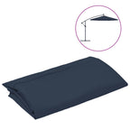 Vidaxl vervangingsdoek voor zweefparasol 350 cm blauw