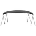 Vidaxl biminitop 4-boogs 243x(230-244)x137 cm antracietkleurig