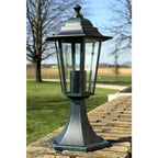 Vidaxl tuinlampen 2 st aluminium donkergroen zwart
