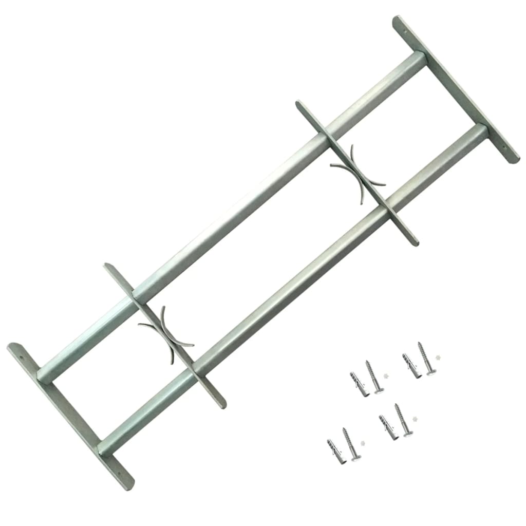 Vidaxl raambeveiligingen verstelbaar 2 st 700-1050 mm