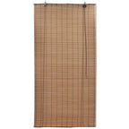 Vidaxl rolgordijnen 2 st 150x220 cm bamboe bruin