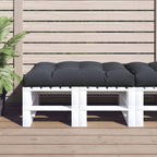 Vidaxl palletkussen 120x80x12 cm stof antracietkleurig
