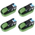 Vidaxl spanbanden 4 st 800 dan 6 m groen