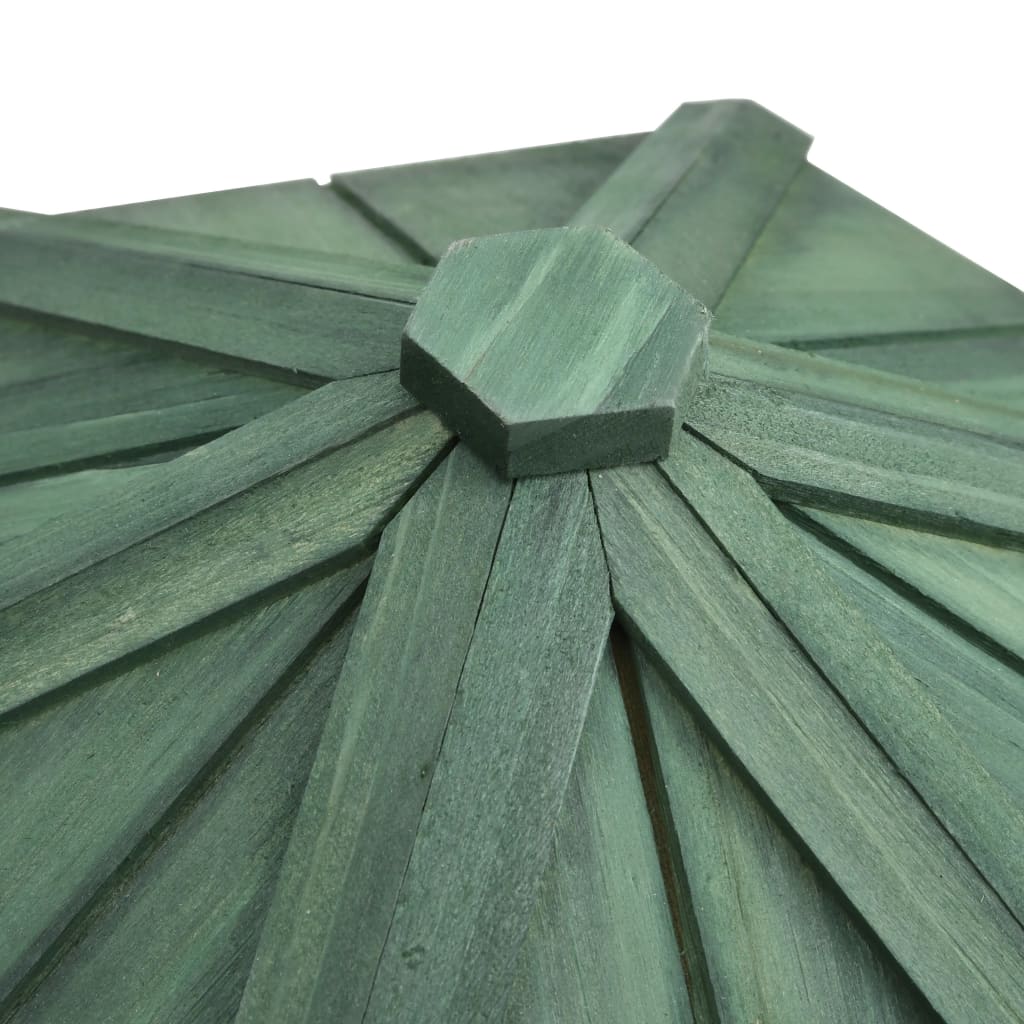 Vidaxl vogelvoeder achthoekig 33x30 cm massief vurenhout