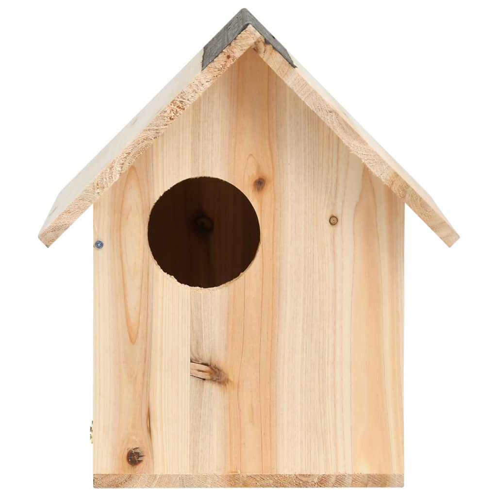 Vidaxl eekhoornhuisje 26x25x29 cm massief vurenhout