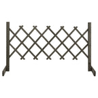 Vidaxl tuinlatwerk 120x60 cm massief vurenhout grijs