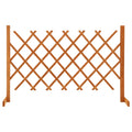 Vidaxl tuinlatwerk 120x90 cm massief vurenhout oranje