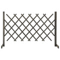 Vidaxl tuinlatwerk 120x90 cm massief vurenhout grijs