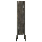 Vidaxl tuinlatwerk 120x90 cm massief vurenhout grijs