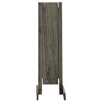 Vidaxl tuinlatwerk 150x80 cm massief vurenhout grijs