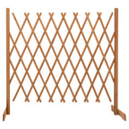Vidaxl tuinlatwerk 180x100 cm massief vurenhout oranje