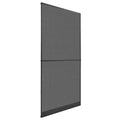 VidaXL Hordeur met scharnieren 100x215 cm antraciet