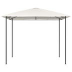 Vidaxl prieel 160 g m² 3x3x2,6 m crèmekleurig