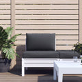 VidaXL Palletkussens 2 st stof antraciet