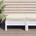 VidaXL Palletkussen 60x60x6 cm oxford stof crèmekleurig