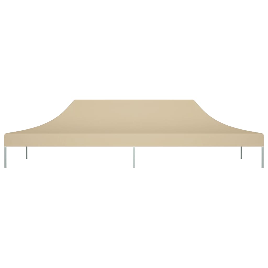 Vidaxl partytentdak 270 g m² 6x3 m beige