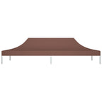 Vidaxl partytentdak 270 g m² 6x3 m bruin