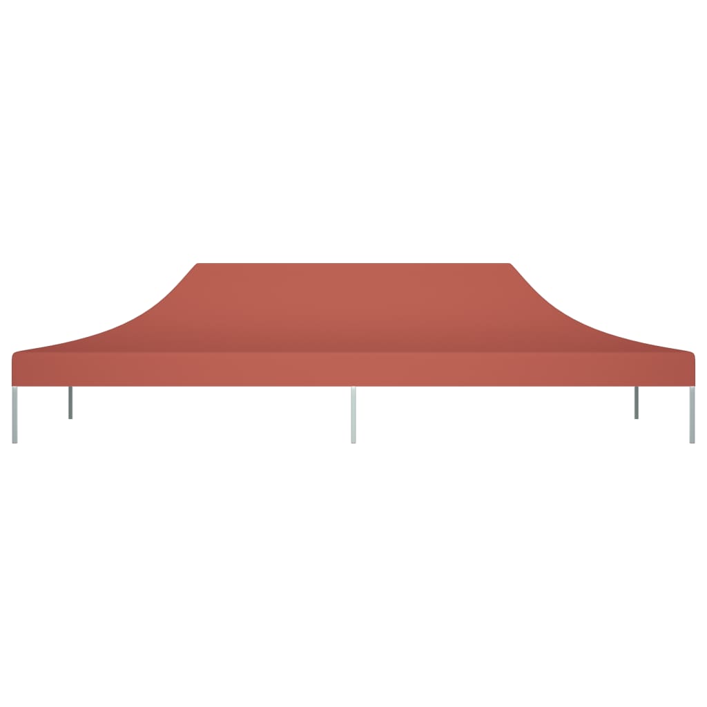 Vidaxl partytentdak 270 g m² 6x3 m terracotta