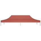 Vidaxl partytentdak 270 g m² 6x3 m terracotta
