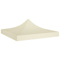 Vidaxl partytentdak 270 g m² 2x2 m crème