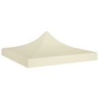 Vidaxl partytentdak 270 g m² 2x2 m crème