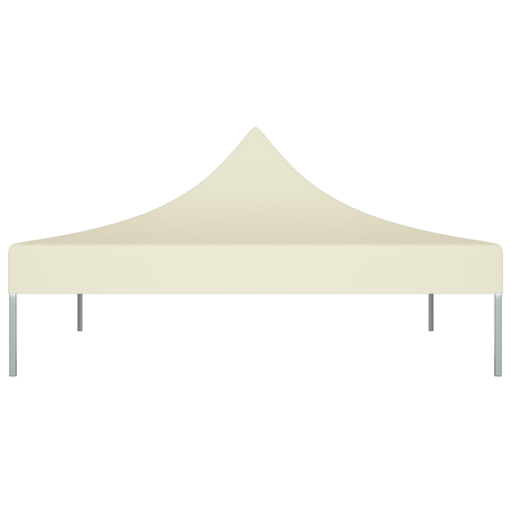 Vidaxl partytentdak 270 g m² 2x2 m crème