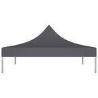 Vidaxl partytentdak 270 g m² 2x2 m antraciet