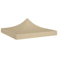 Vidaxl partytentdak 270 g m² 2x2 m beige