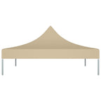 Vidaxl partytentdak 270 g m² 2x2 m beige