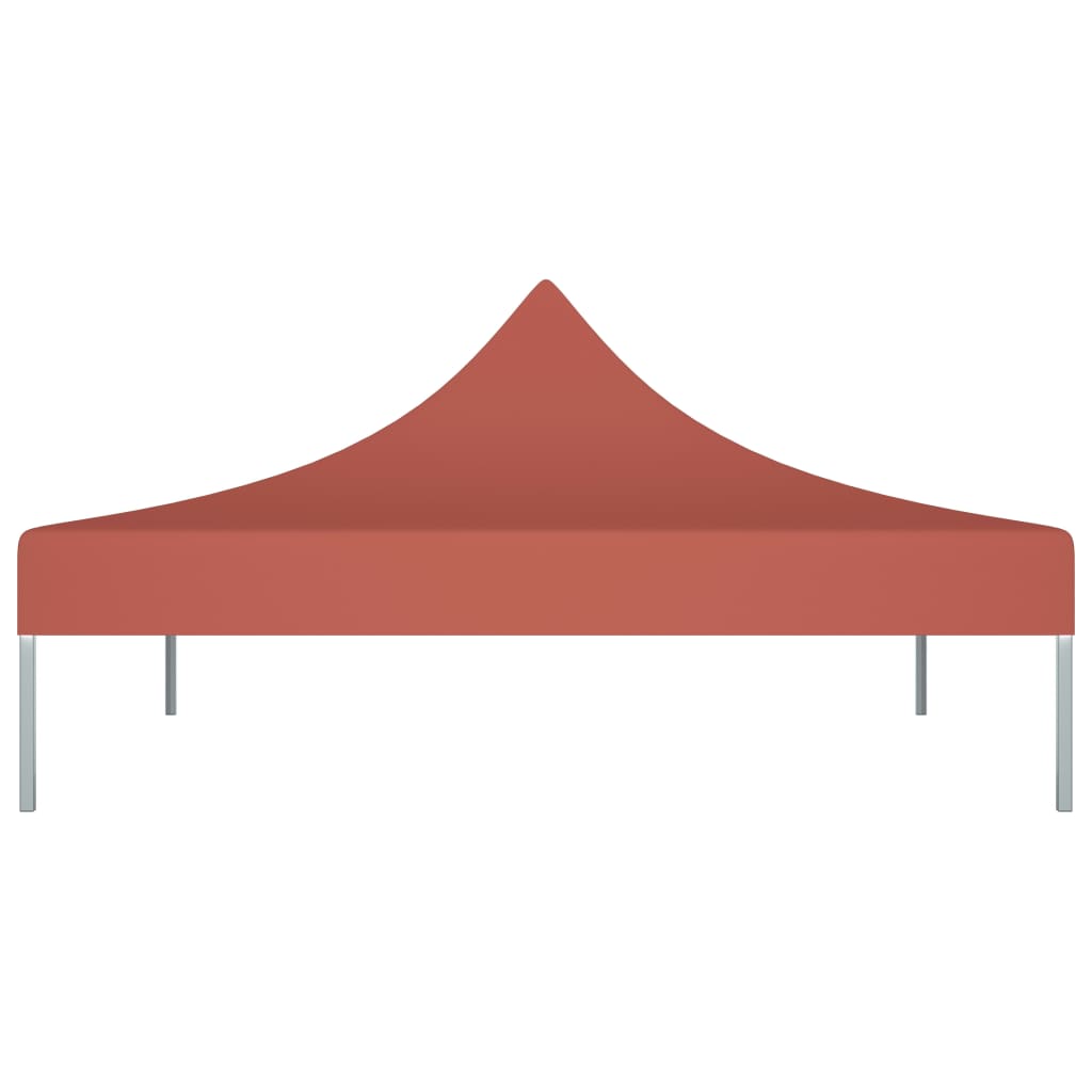 Vidaxl partytentdak 270 g m² 2x2 m terracotta