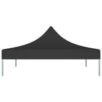 Vidaxl partytentdak 270 g m² 2x2 m zwart