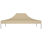 Vidaxl partytentdak 270 g m² 4x3 m beige