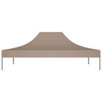 Vidaxl partytentdak 270 g m² 4x3 m taupe