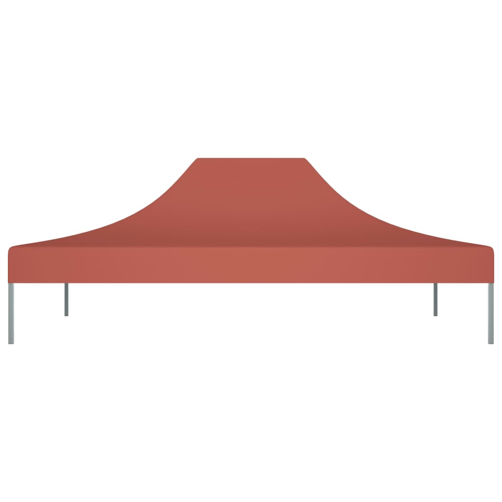 Vidaxl partytentdak 270 g m² 4x3 m terracotta
