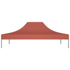 Vidaxl partytentdak 270 g m² 4x3 m terracotta