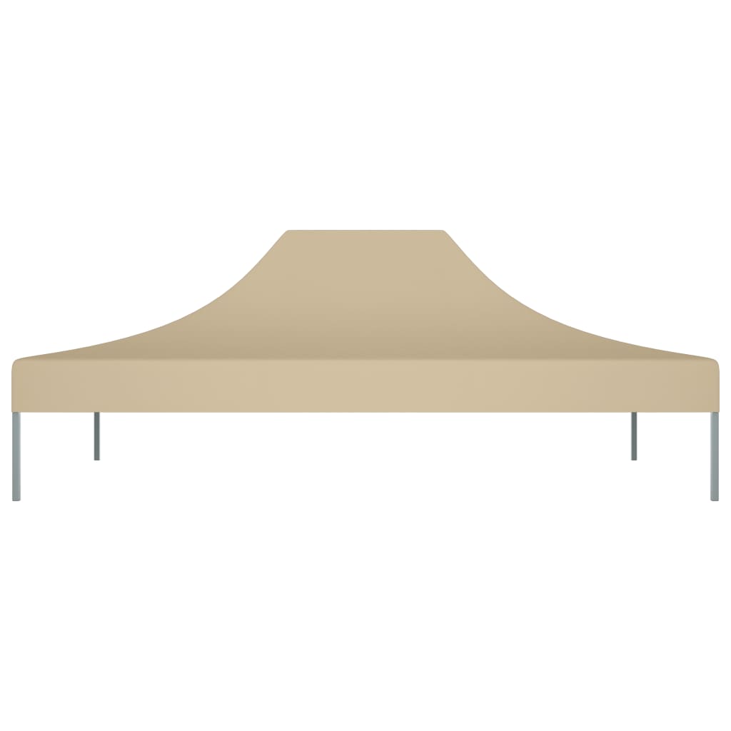 Vidaxl partytentdak 270 g m² 4,5x3 m beige
