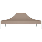 Vidaxl partytentdak 270 g m² 4,5x3 m taupe