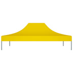 Vidaxl partytentdak 270 g m² 4,5x3 m geel