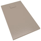 Vidaxl douchebak 120x70 cm smc bruin