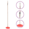 Vidaxl schotelschommel 200 cm rood